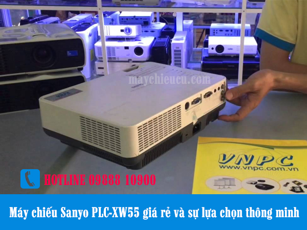 Máy chiếu Sanyo PLC-XW55 giá rẻ và sự lựa chọn thông minh