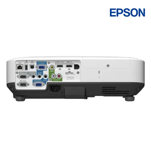 Cổng HDMI MHL ngõ LAN RJ45 và hệ thống loa 16W Epson EB-1975W Mặt sau máy chiếu Epson EB-1975W tích hợp 2 cổng HDMI hỗ trợ MHL, cổng mạng LAN RJ45 quản trị tập trung và loa công suất lớn 16W.