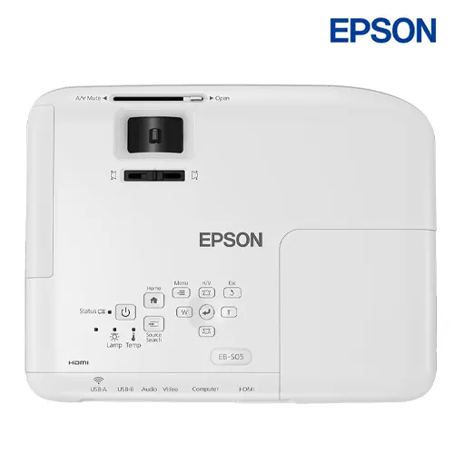 Máy chiếu Epson EB-S05 hệ thống kiểm soát hình học Keystone Correction Máy chiếu Epson EB-S05 hiệu chỉnh hiện tượng méo hình thang theo cả phương ngang và phương dọc