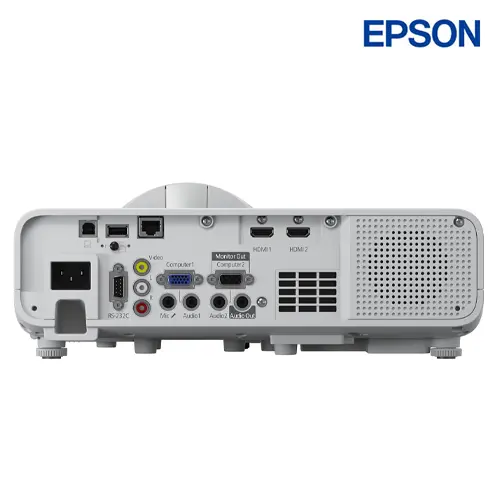 Epson EB L210SF Hệ thống cổng kết nối đa dạng Cổng kết nối HDMI và VGA trên Epson EB L210SF hỗ trợ truyền tải tín hiệu hình ảnh độ phân giải cao ổn định.