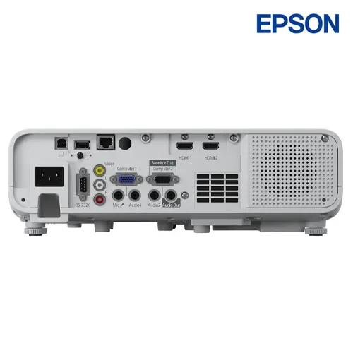Epson EB L210W Hệ thống cổng kết nối đa dạng linh hoạt Cổng HDMI HDCP 2.2 và VGA trên Epson EB L210W hỗ trợ kết nối tín hiệu ổn định với nhiều thiết bị ngoại vi.