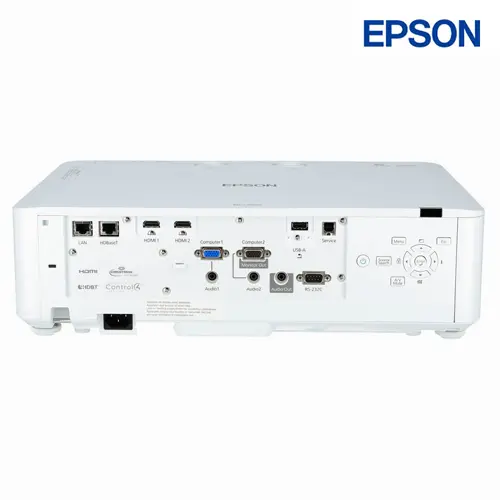 Epson EB L510U Hệ thống cổng kết nối toàn diện hiện đại Cổng kết nối HDMI VGA và HDBaseT trên Epson EB L510U đảm bảo truyền tải tín hiệu tốc độ cao và ổn định.
